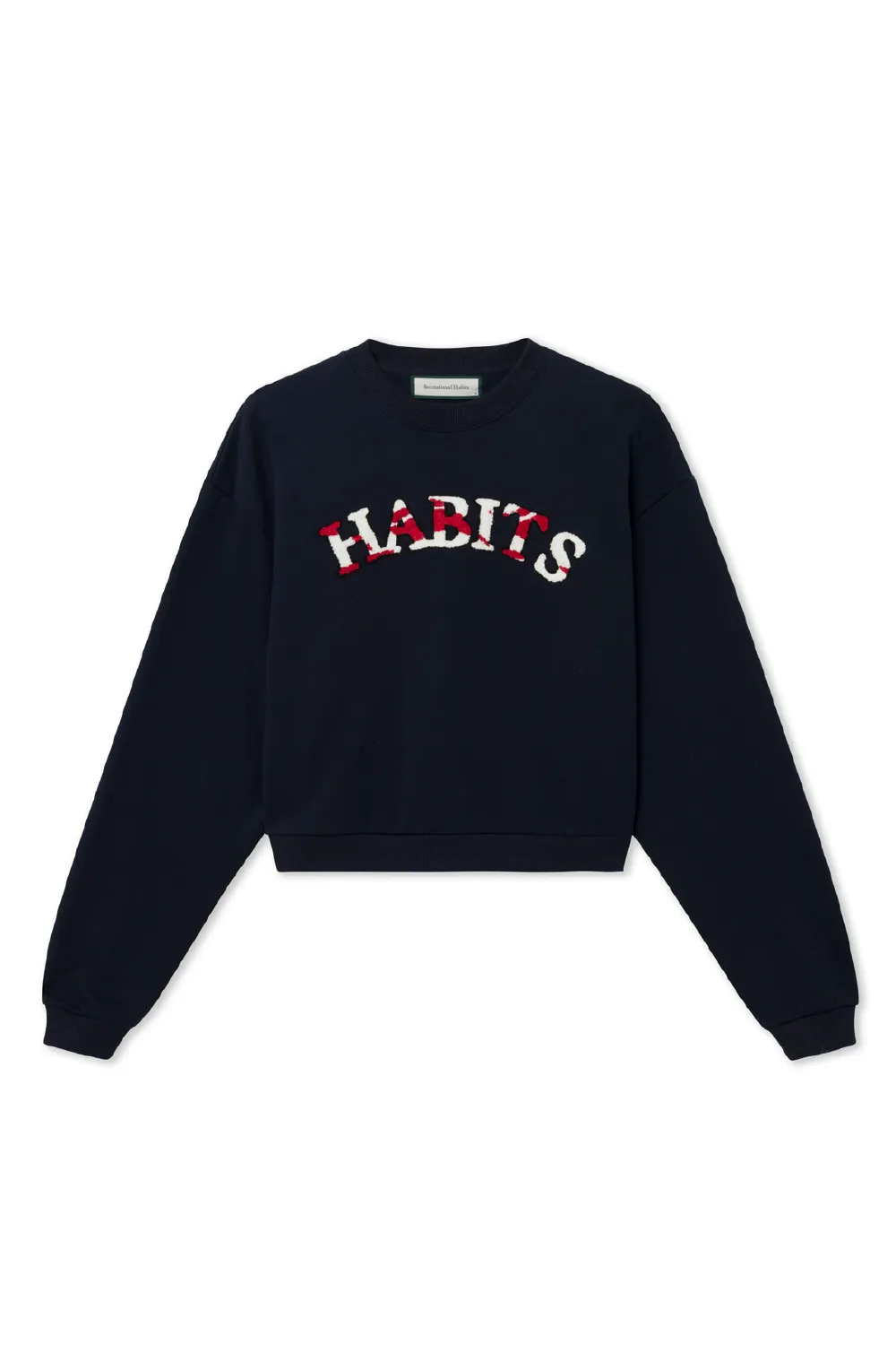 Recreational Habits x Keds Cropped Habits Crew in Navy sold by Recreational Habits product image thumbnail 5