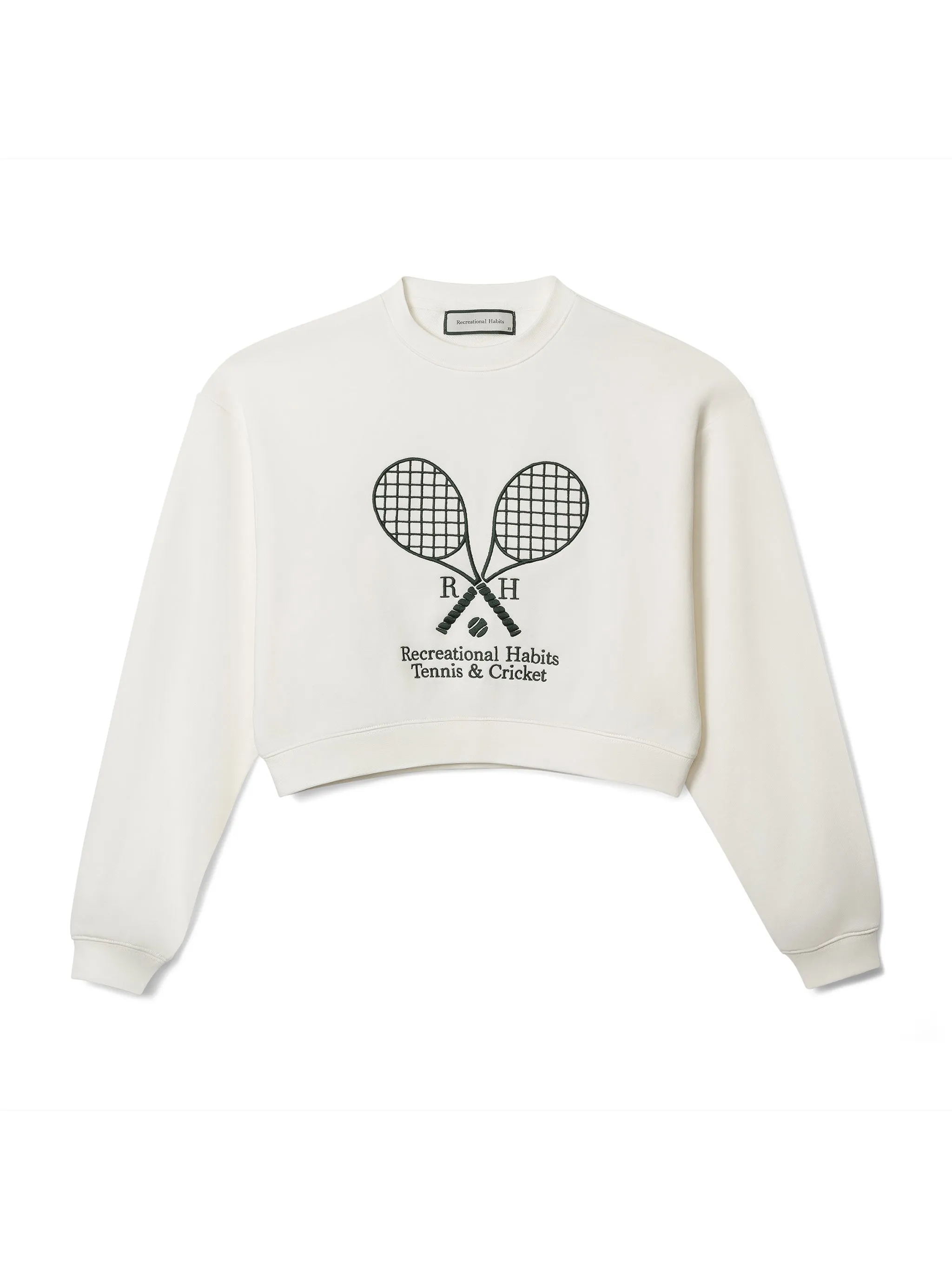 Williams Cropped Crew in Cream sold by Recreational Habits product image thumbnail 2
