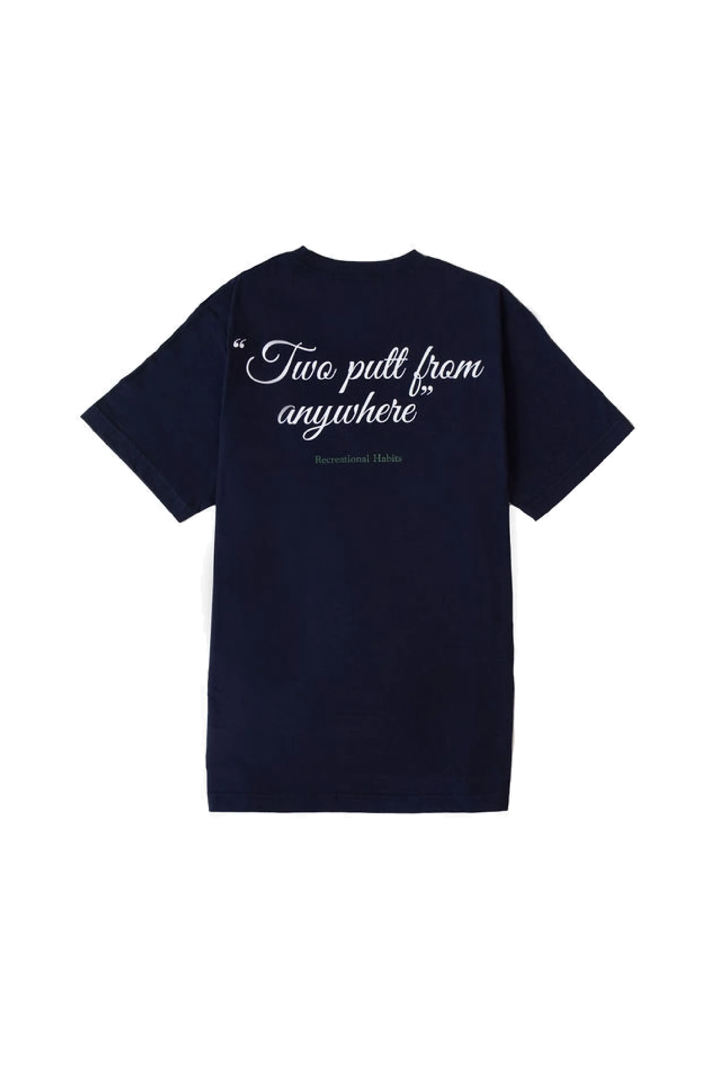 Bogey Short Sleeve Tee with Flag in Navy sold by Recreational Habits product image thumbnail 4