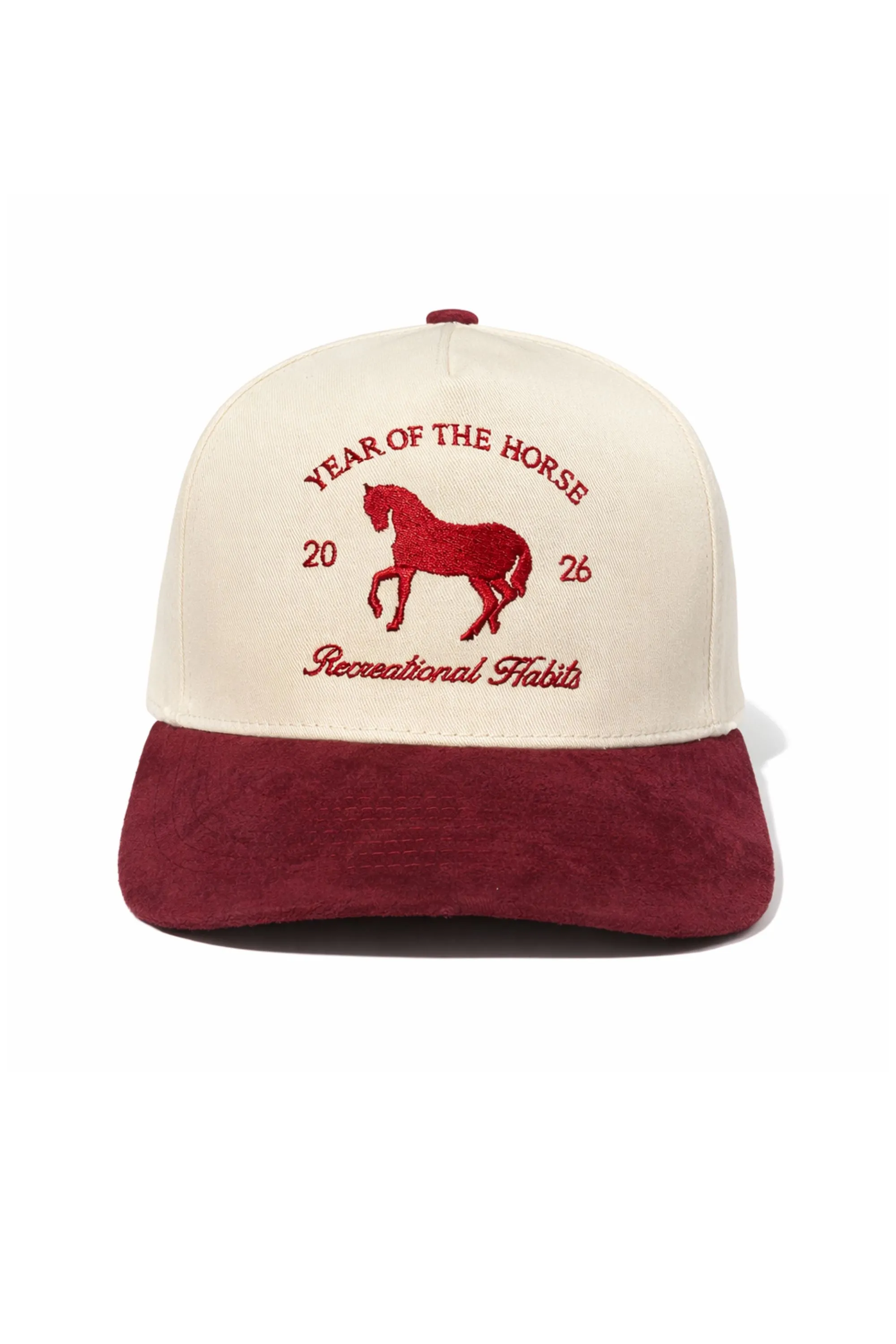 Year Of The Horse Trucker Hat in Fire Red sold by Recreational Habits