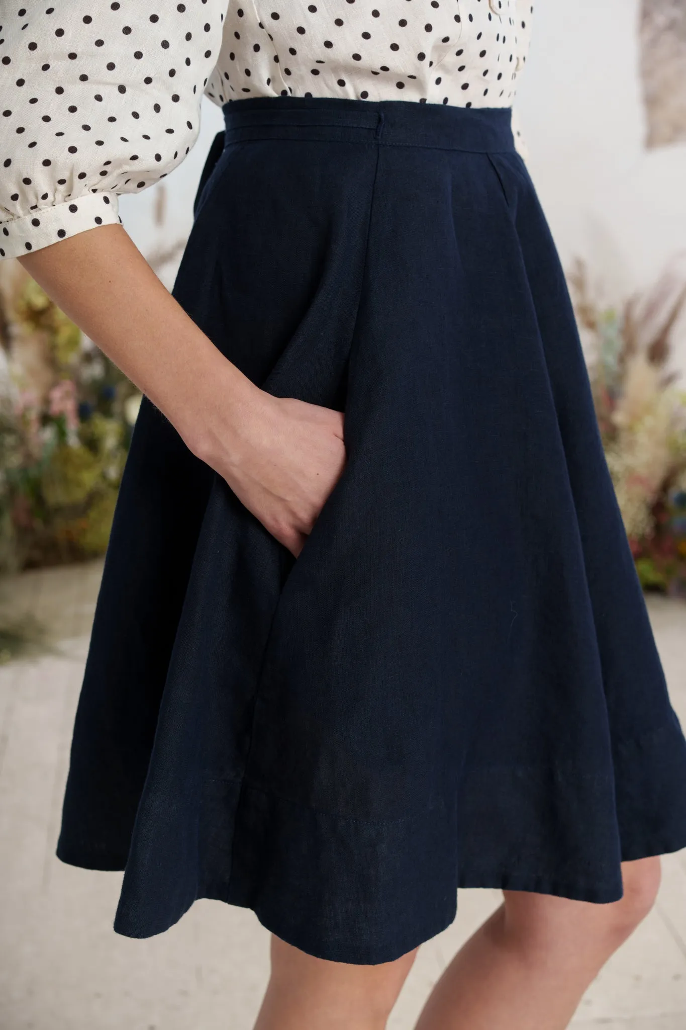 Mini Wrap Skirt sold by Son de Flor product image thumbnail 5