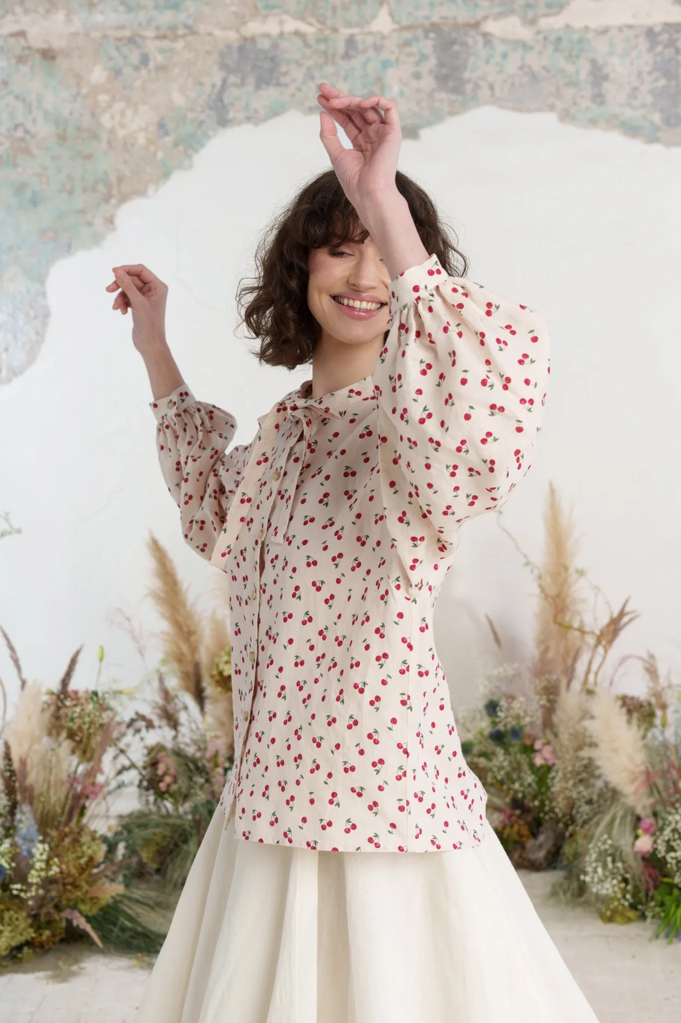 Clementine Shirt, Long Sleeve sold by Son de Flor product image thumbnail 4