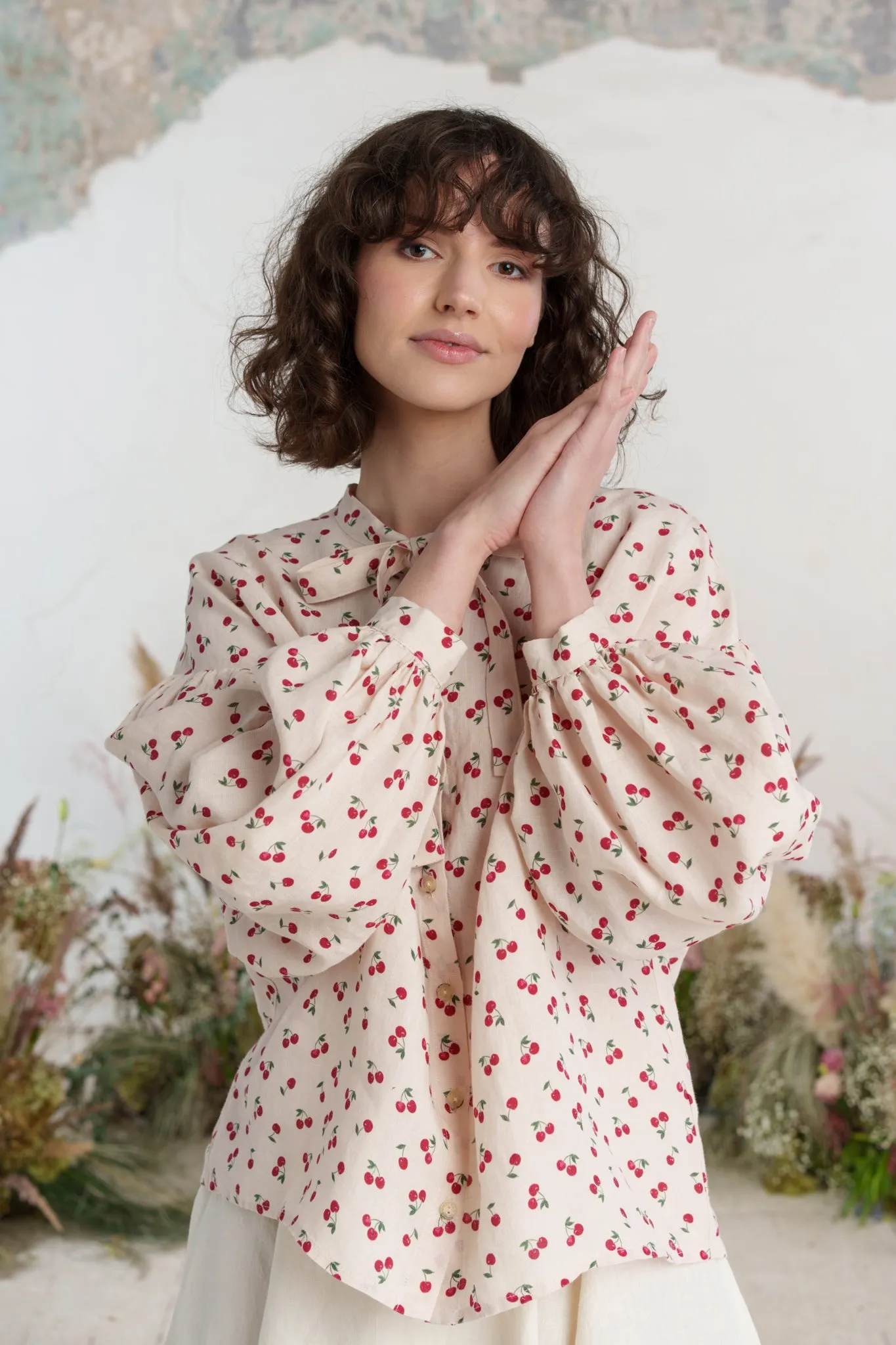 Clementine Shirt, Long Sleeve sold by Son de Flor product image thumbnail 2
