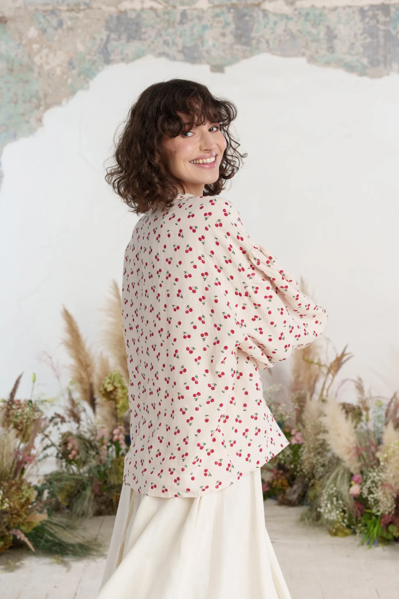 Clementine Shirt, Long Sleeve sold by Son de Flor product image thumbnail 5