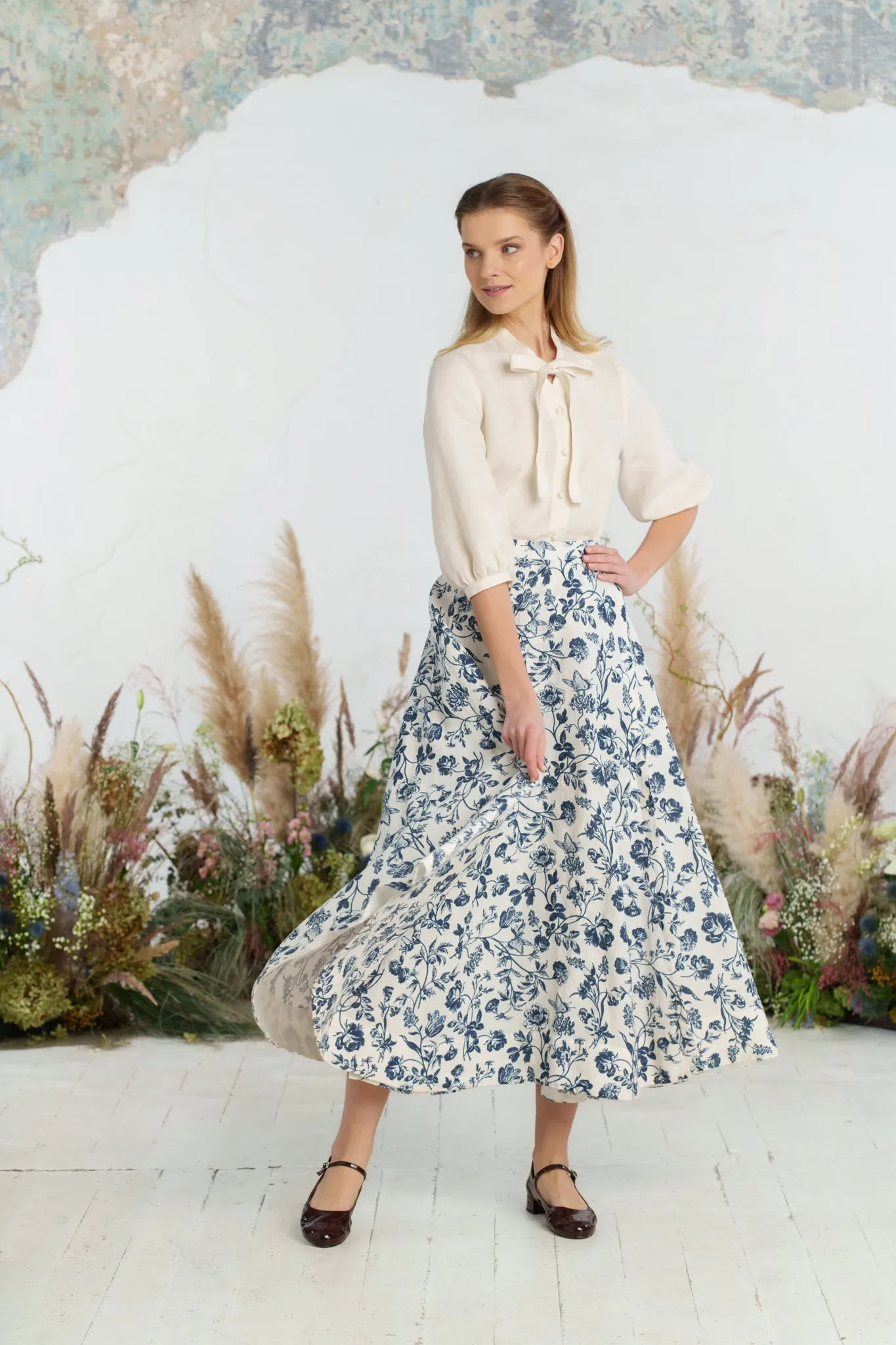 Maxi Wrap Skirt sold by Son de Flor product image thumbnail 2
