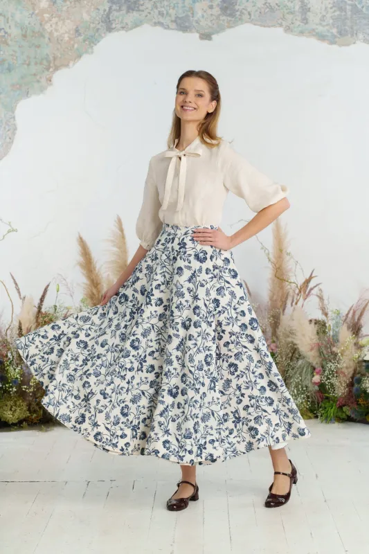 Maxi Wrap Skirt sold by Son de Flor