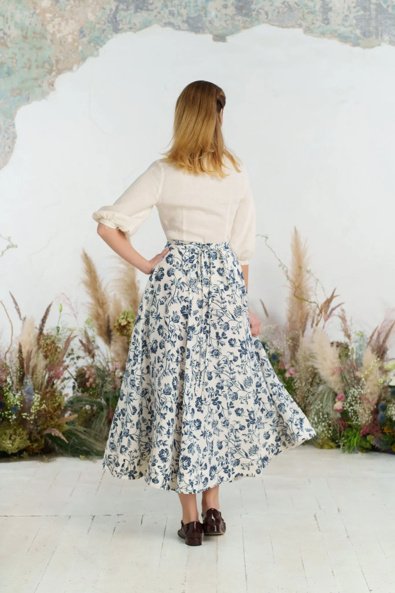 Maxi Wrap Skirt sold by Son de Flor product image thumbnail 5