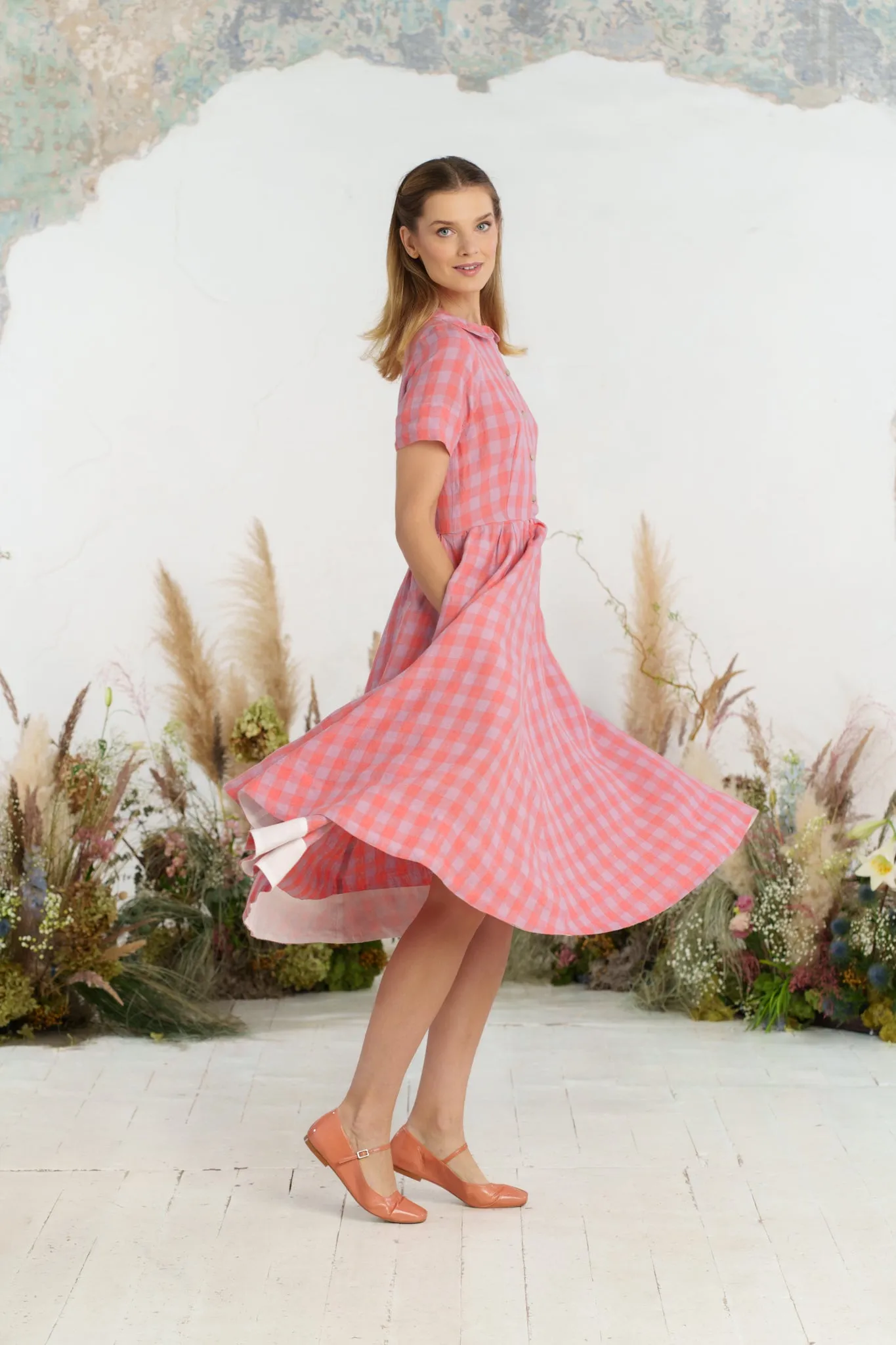 Classic Dress, Short Sleeve sold by Son de Flor product image thumbnail 3