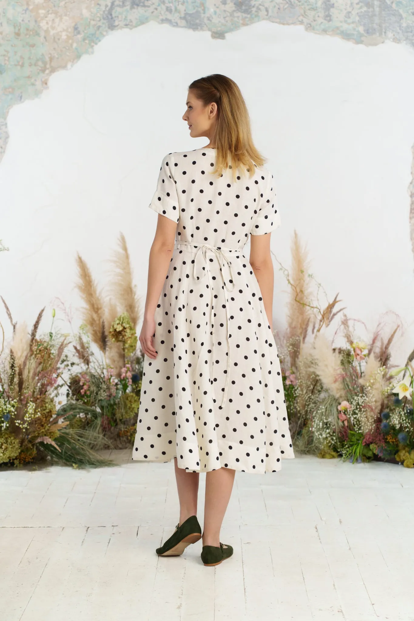 Wrap Dress, Short Sleeve sold by Son de Flor product image thumbnail 5