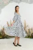Carmen Dress, 3/4 Sleeve sold by Son de Flor