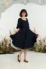 Carmen Dress, 3/4 Sleeve sold by Son de Flor