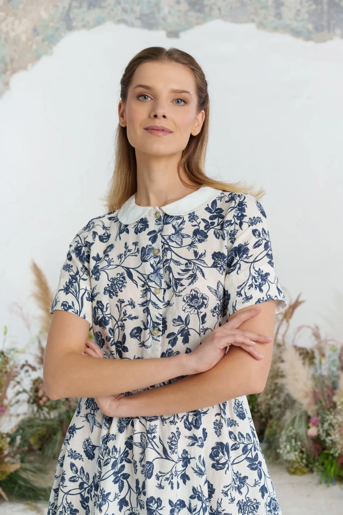 Classic Dress, Short Sleeve sold by Son de Flor product image thumbnail 2