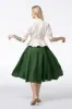 Knightley Skirt, Emerald Green sold by Son de Flor
