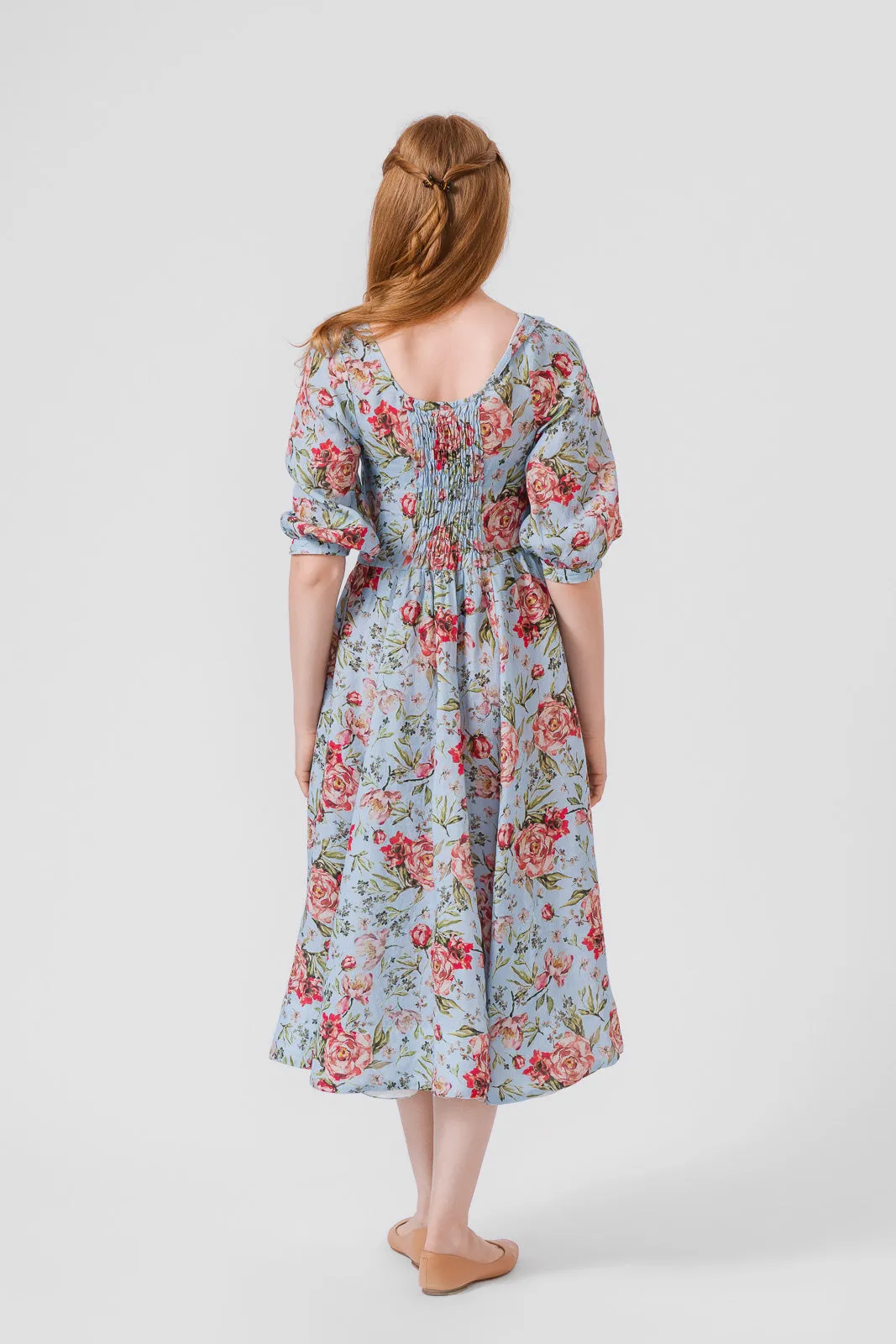 Carmen Dress, 3/4 Sleeve sold by Son de Flor product image thumbnail 5