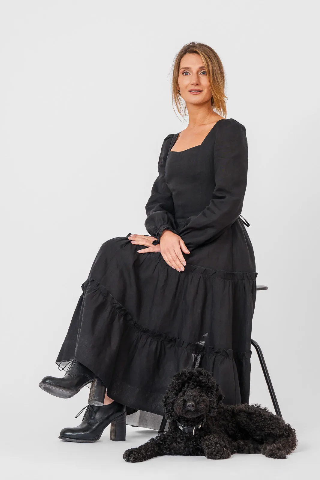 Sorrel Dress, Long Sleeve sold by Son de Flor product image thumbnail 4