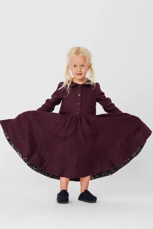 Mini Me Classic Dress, Twill Linen sold by Son de Flor