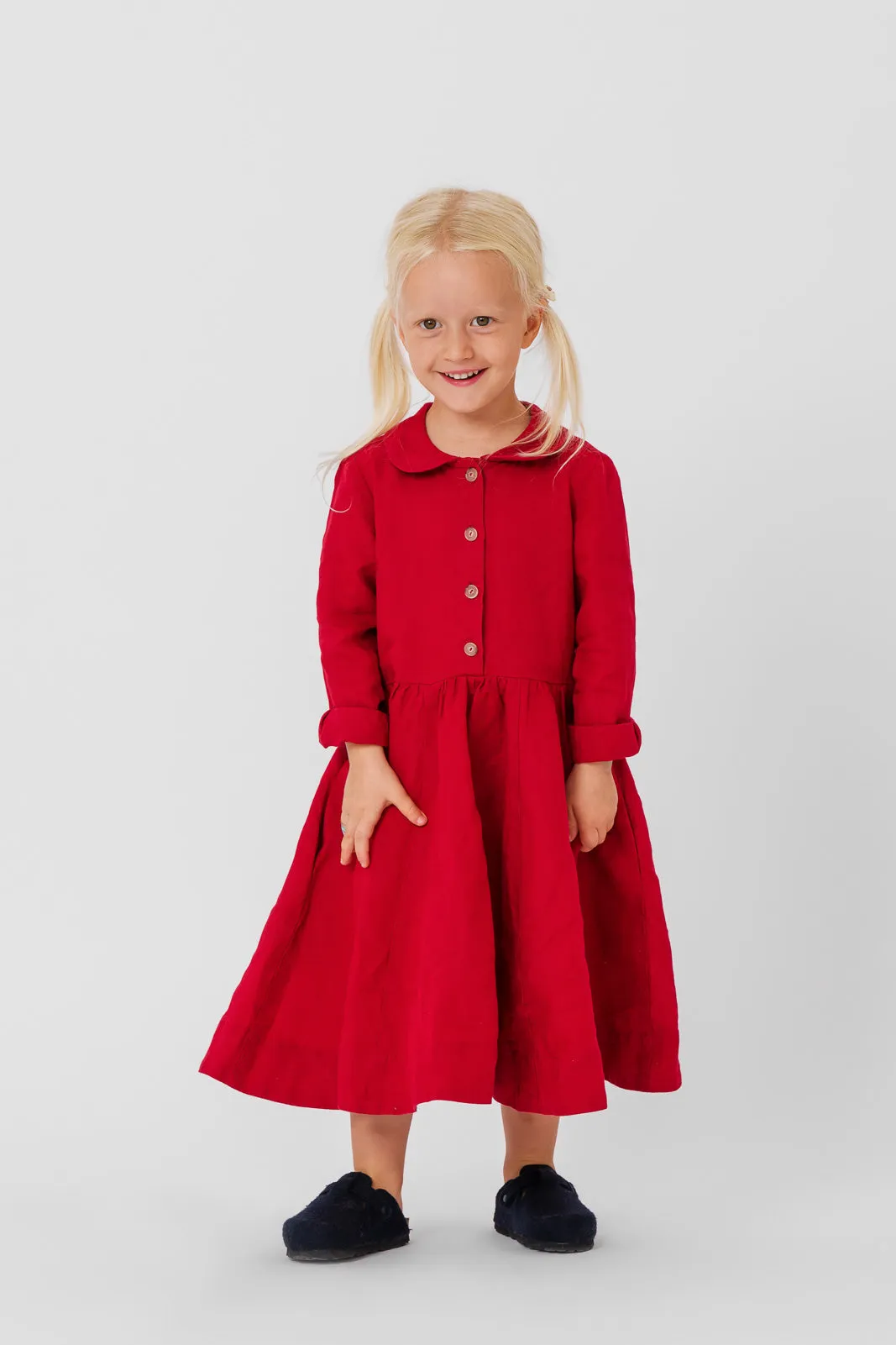 Mini Me Classic Dress, Long Sleeve sold by Son de Flor product image thumbnail 2