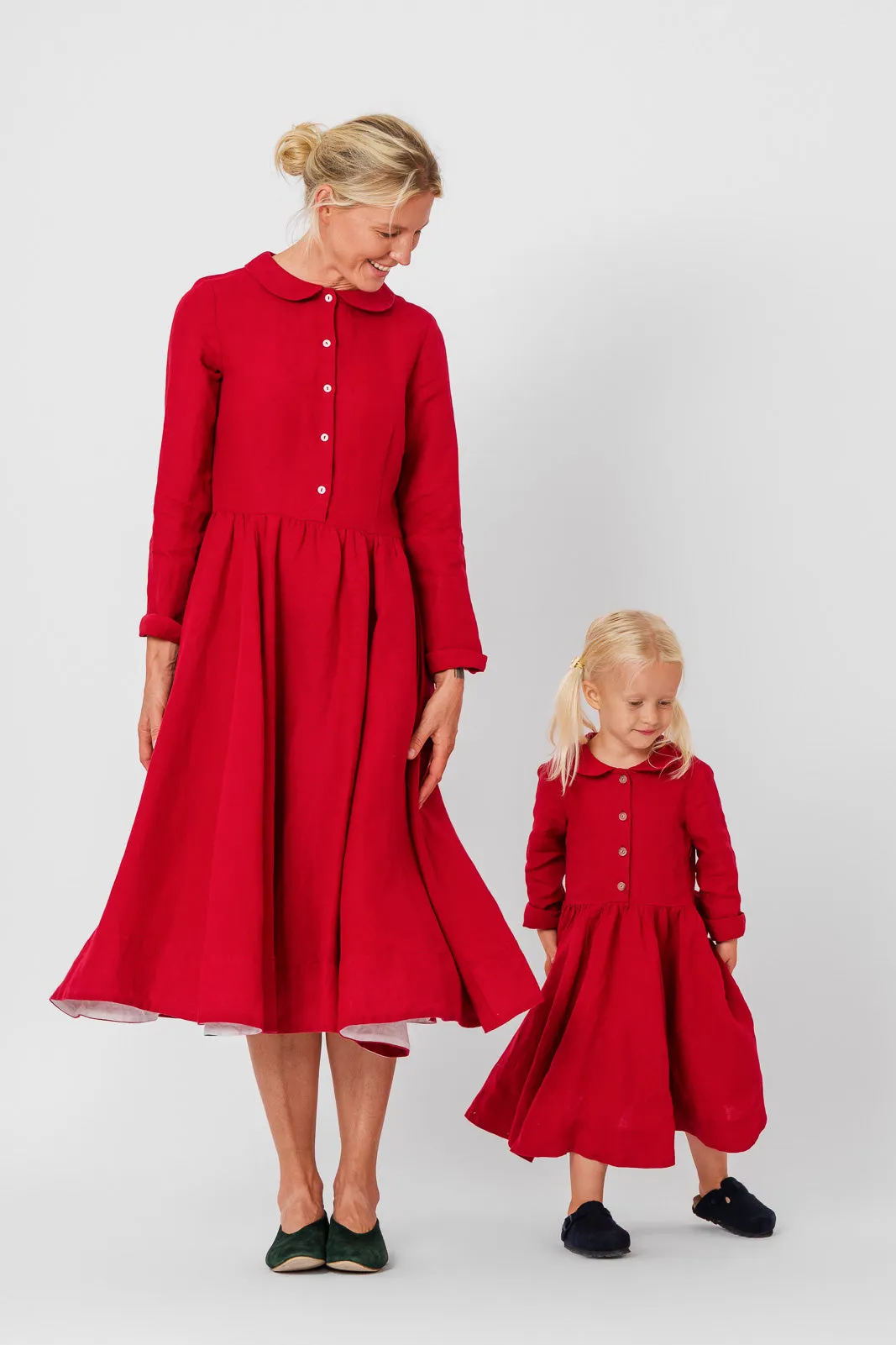 Mini Me Classic Dress, Long Sleeve sold by Son de Flor product image thumbnail 3