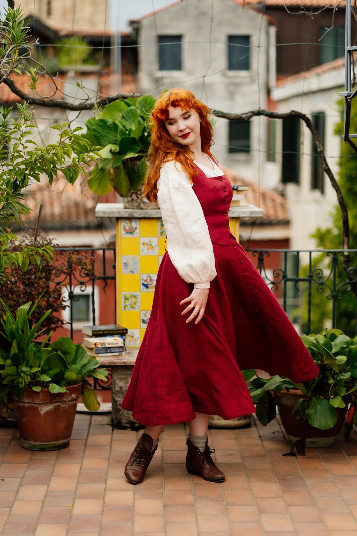 Evelyn Skirt sold by Son de Flor