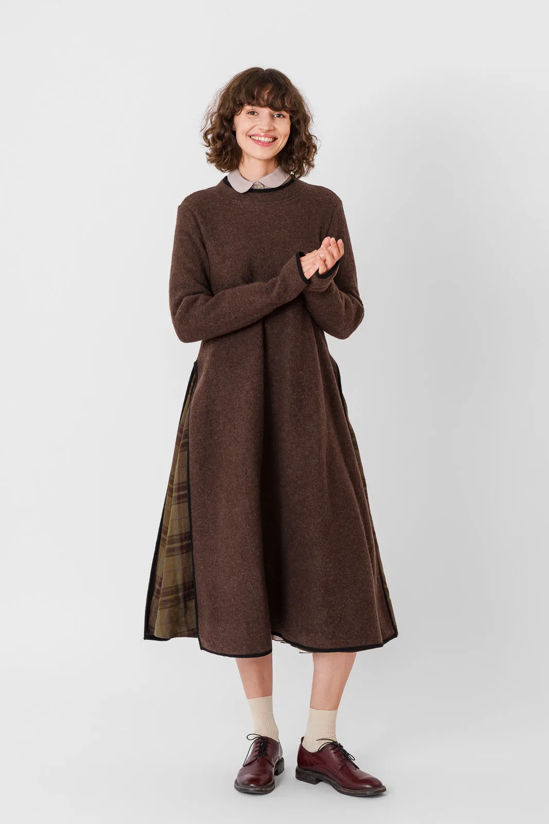 Double Slit Dress, Wool sold by Son de Flor product image thumbnail 4
