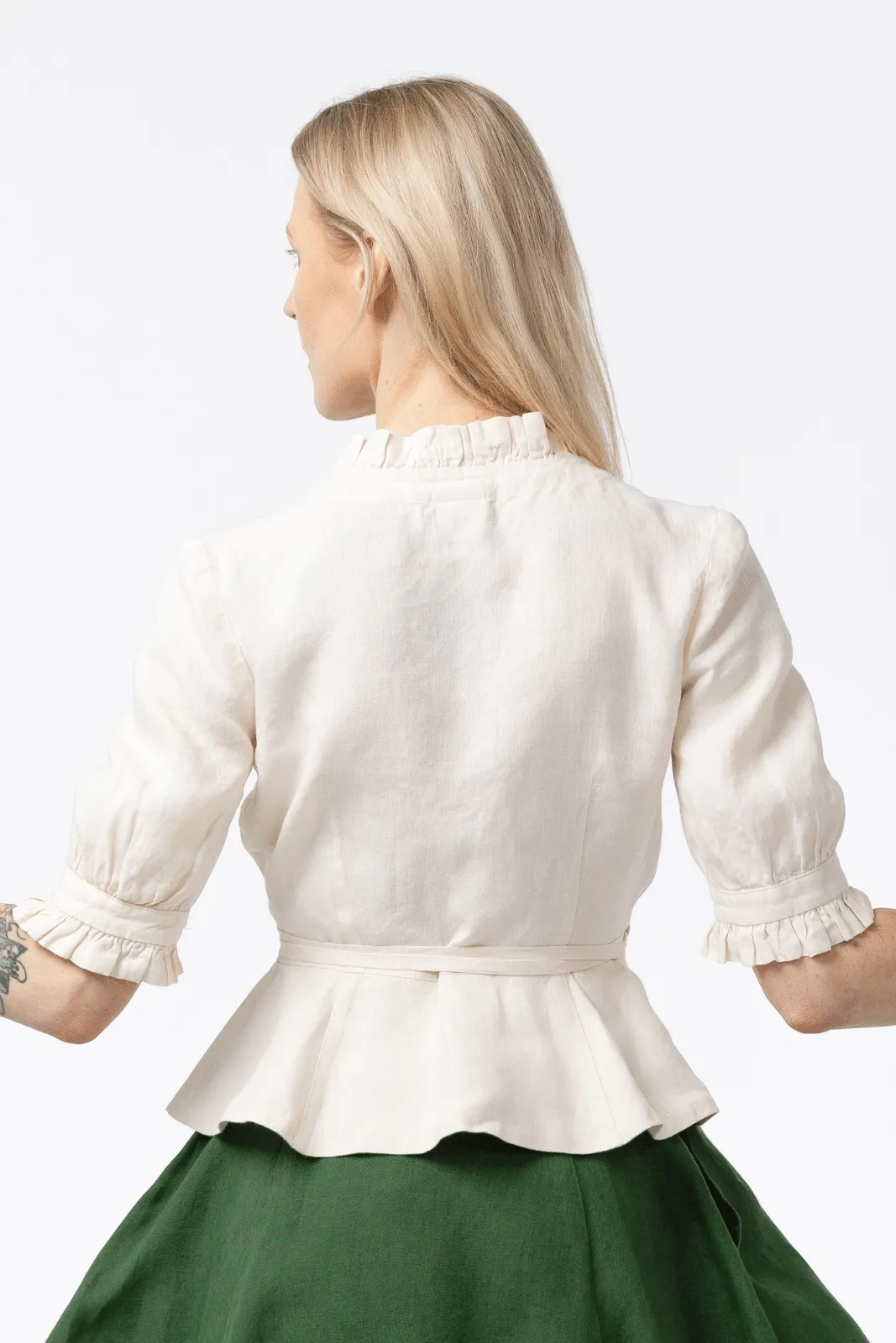 Bennet Blouse, Short Sleeve sold by Son de Flor product image thumbnail 4