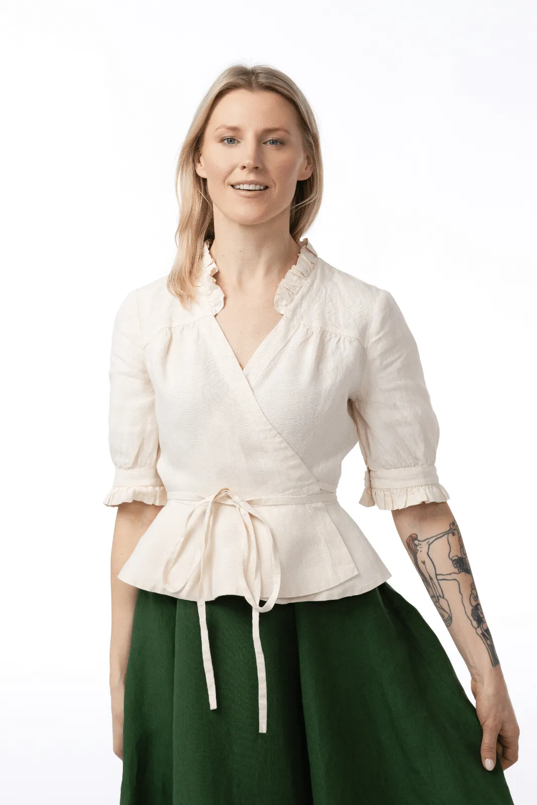 Bennet Blouse, Short Sleeve sold by Son de Flor product image thumbnail 2