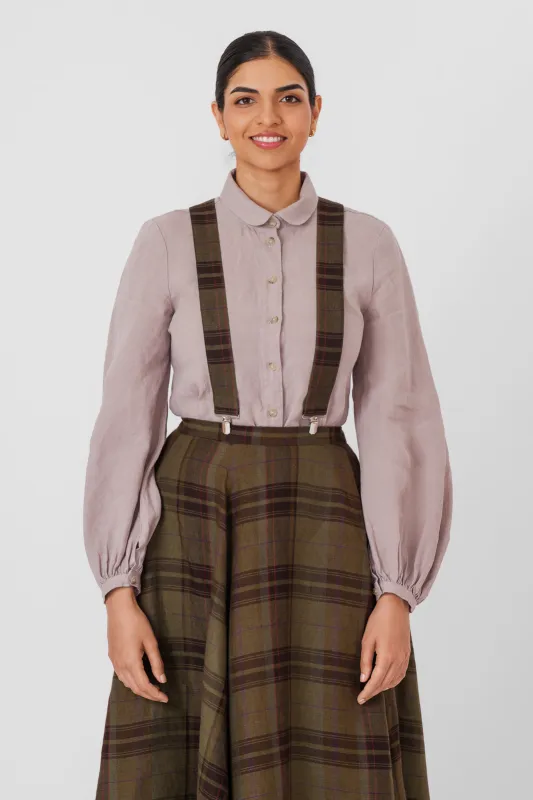Suspenders, Twill Linen sold by Son de Flor