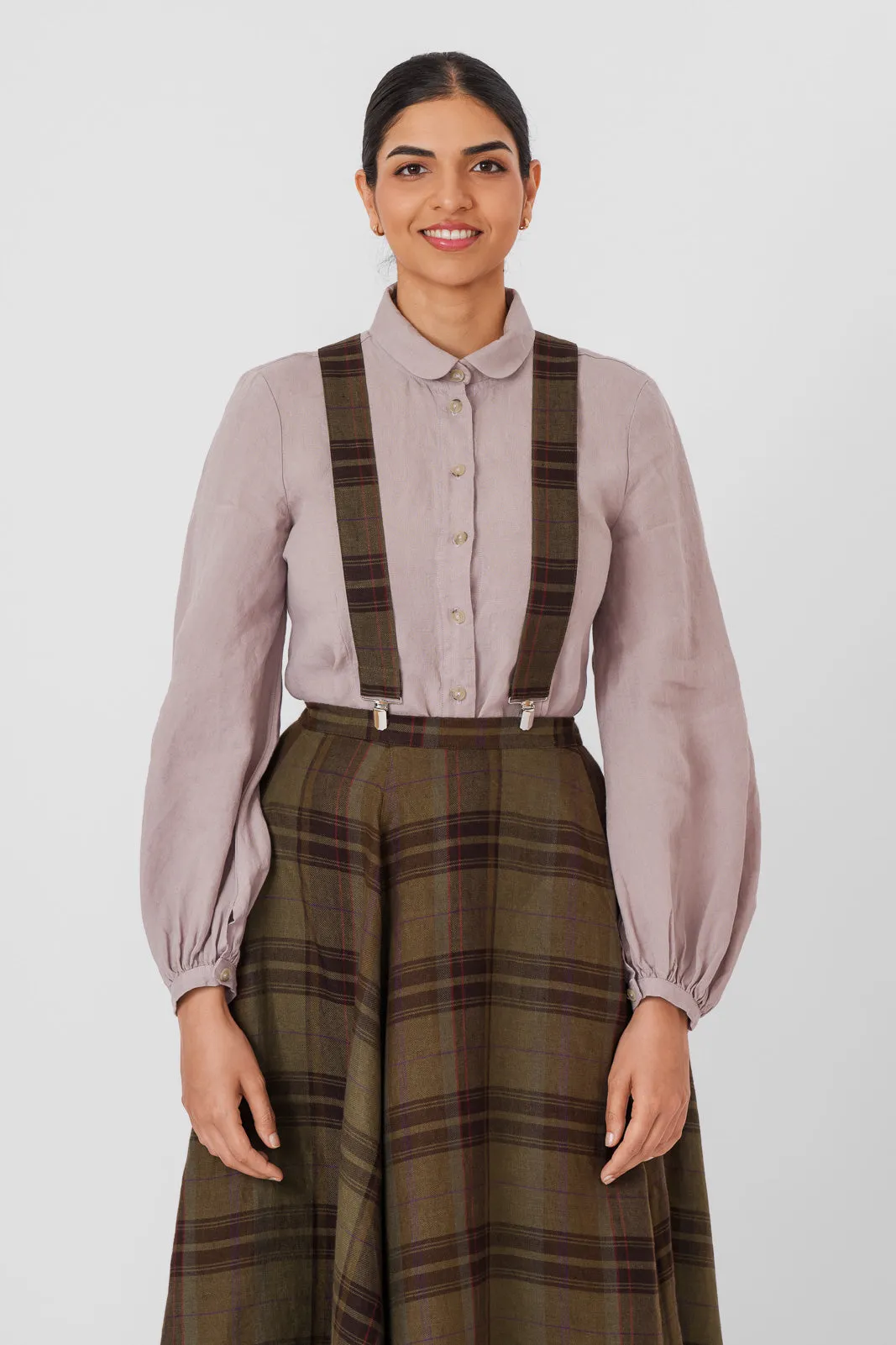 Suspenders, Twill Linen sold by Son de Flor