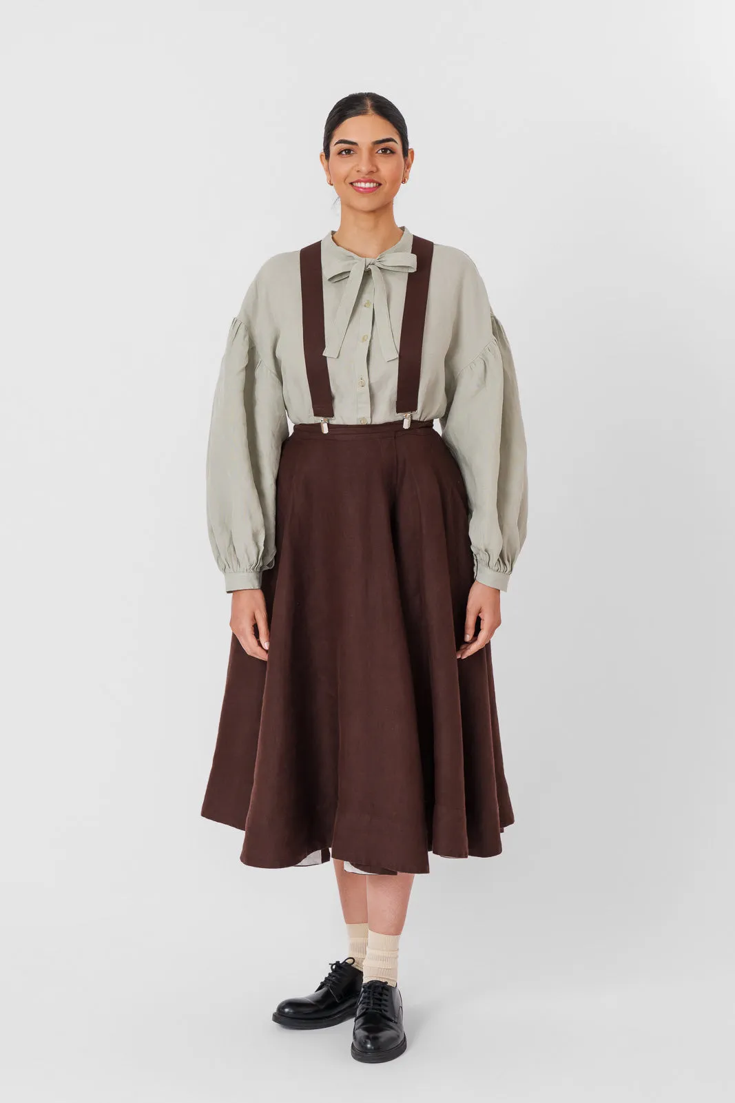 Suspenders, Twill Linen sold by Son de Flor