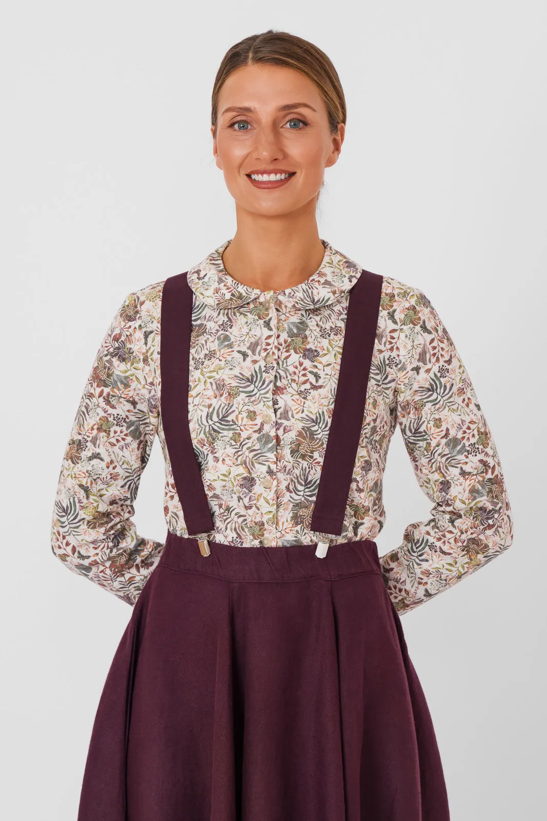 Suspenders, Twill Linen sold by Son de Flor product image thumbnail 2