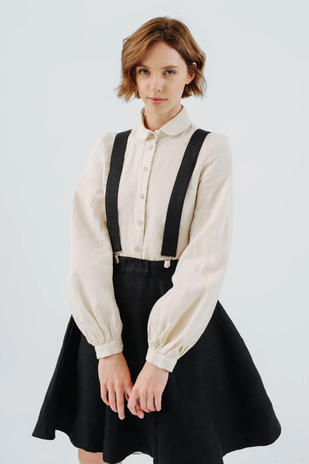 Suspenders, Twill Linen sold by Son de Flor product image thumbnail 5