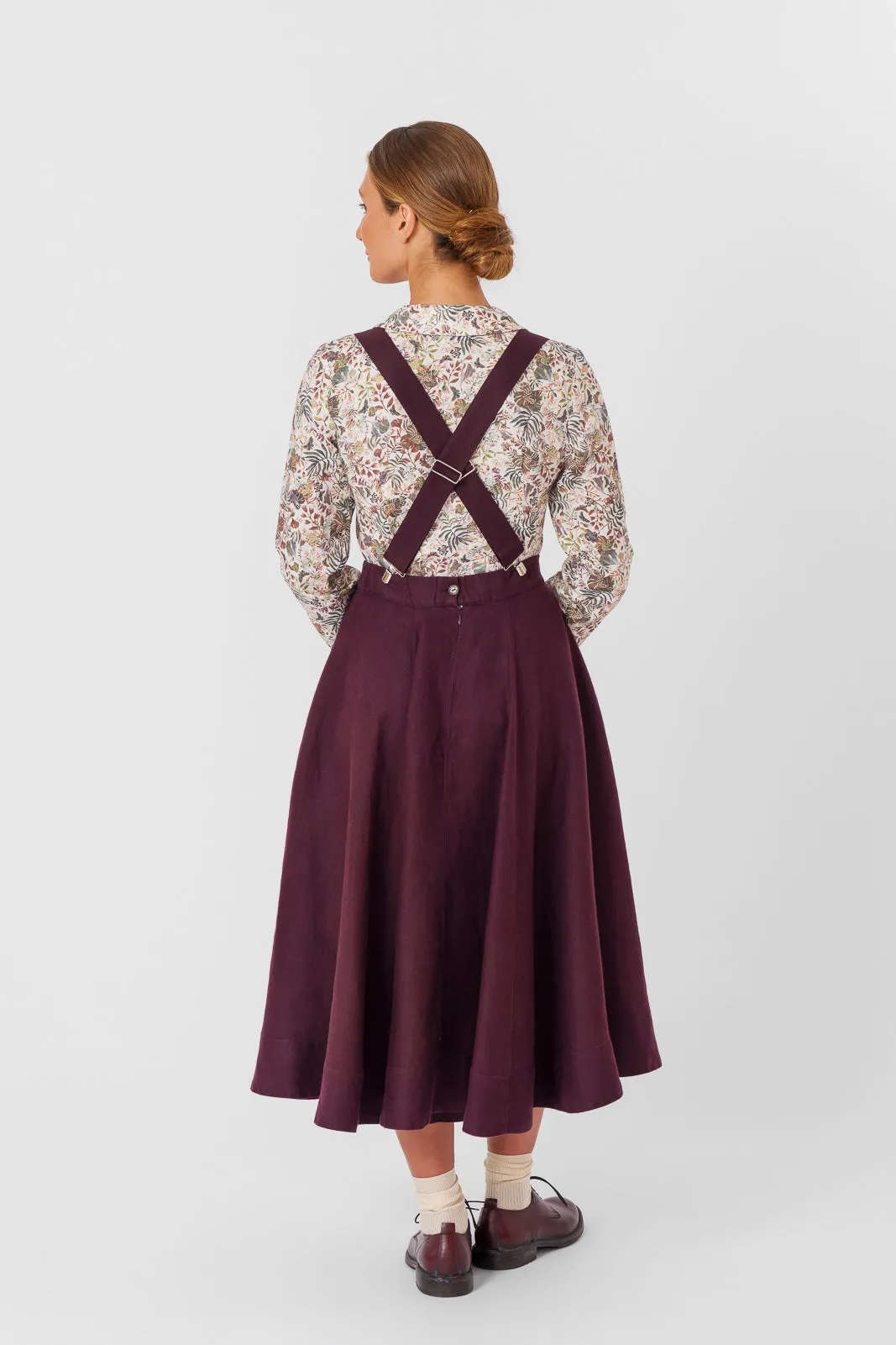 Suspenders, Twill Linen sold by Son de Flor product image thumbnail 3