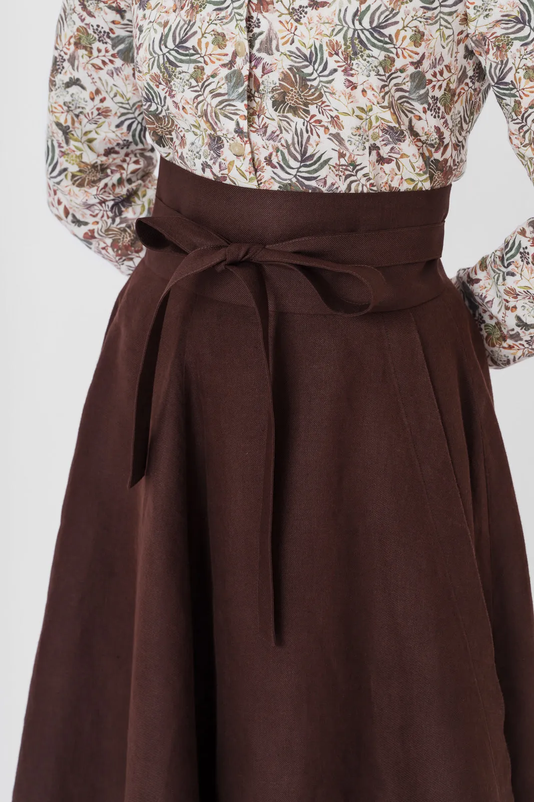 Ribbon Belt, Twill Linen sold by Son de Flor product image thumbnail 5