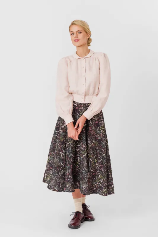 Leonor Shirt, Cropped, Long Sleeve sold by Son de Flor