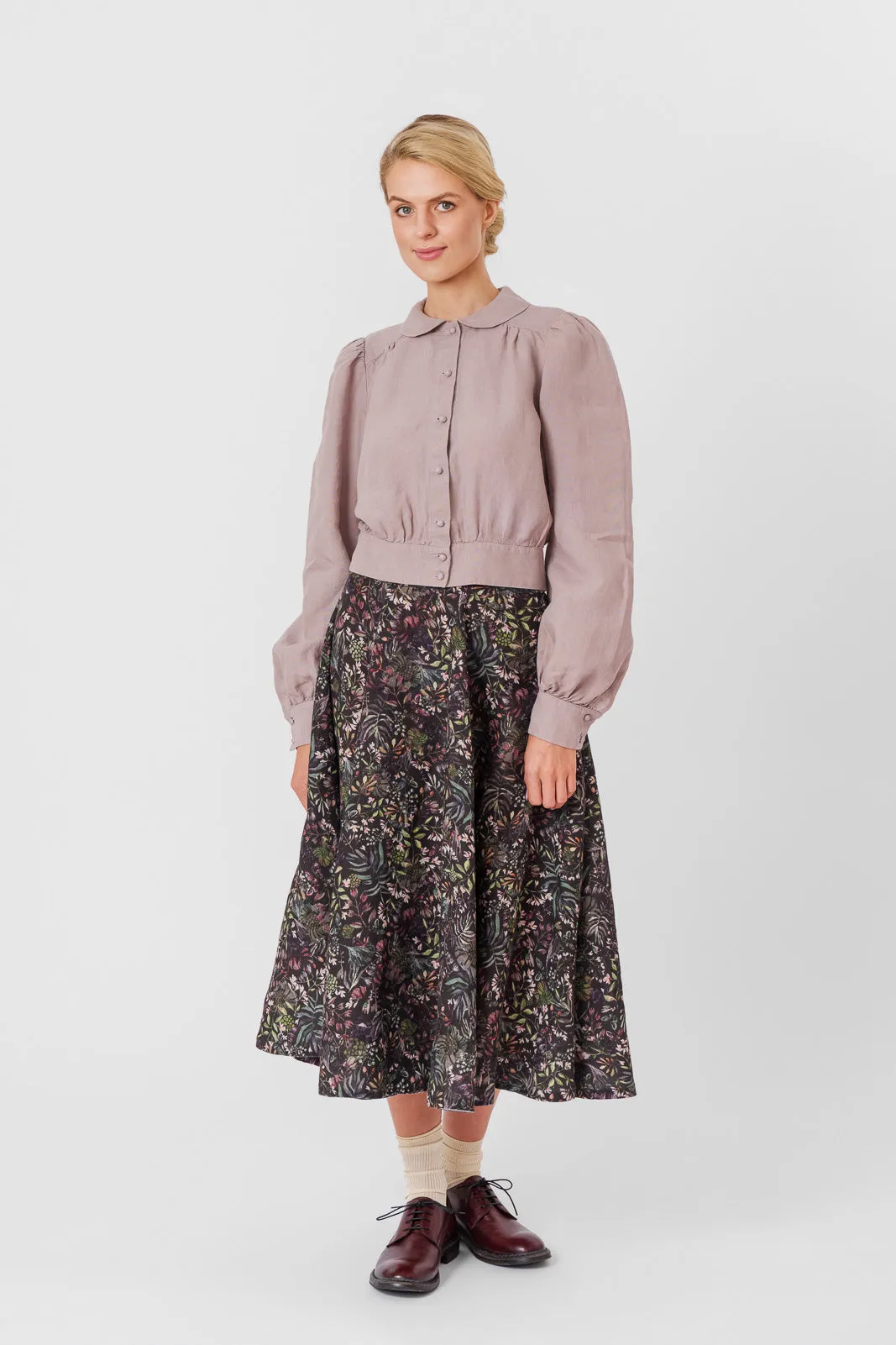 Leonor Shirt, Cropped, Long Sleeve sold by Son de Flor product image thumbnail 2