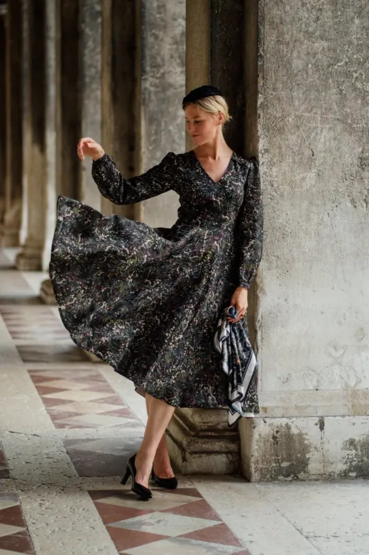 Bridget Dress, Long Sleeve sold by Son de Flor