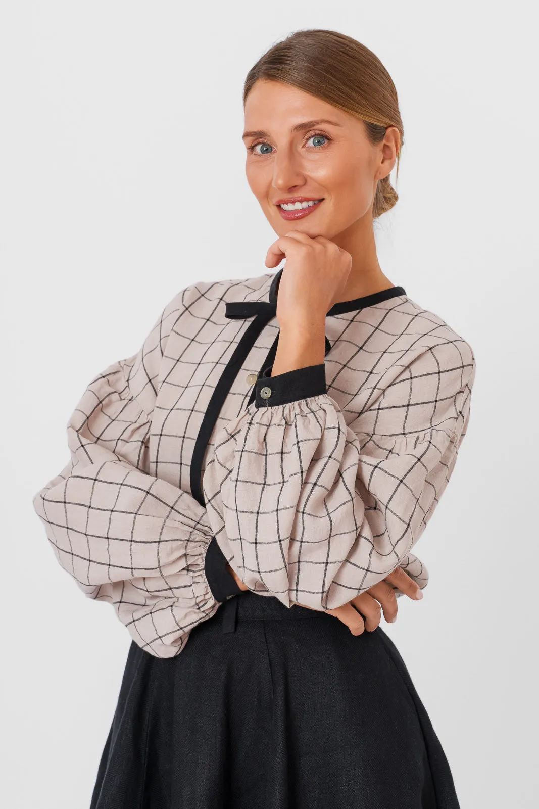 Clementine Shirt, Long Sleeve sold by Son de Flor product image thumbnail 2