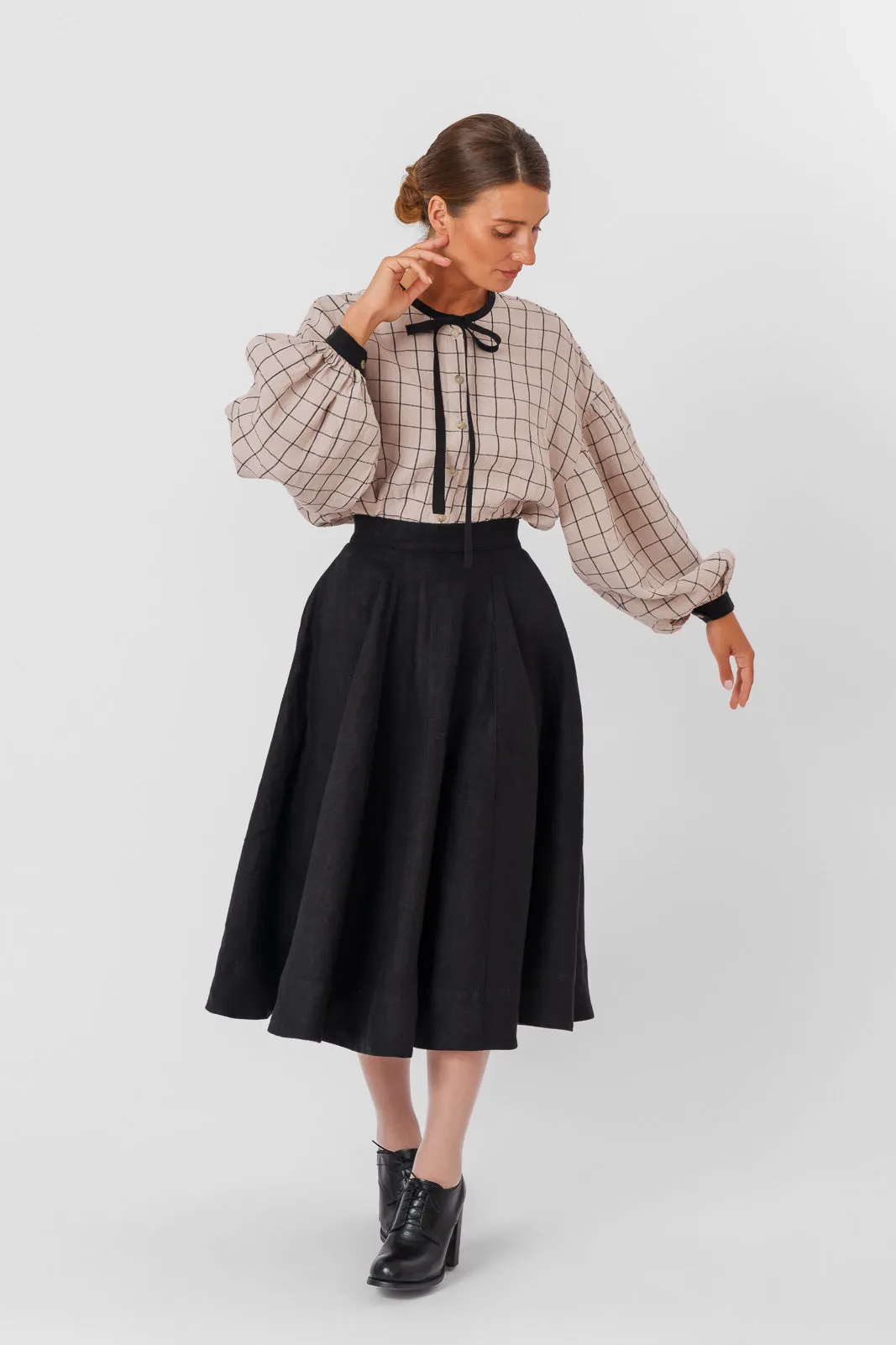 Clementine Shirt, Long Sleeve sold by Son de Flor product image thumbnail 3