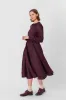 Classic Dress, Long Sleeve, Twill Linen sold by Son de Flor