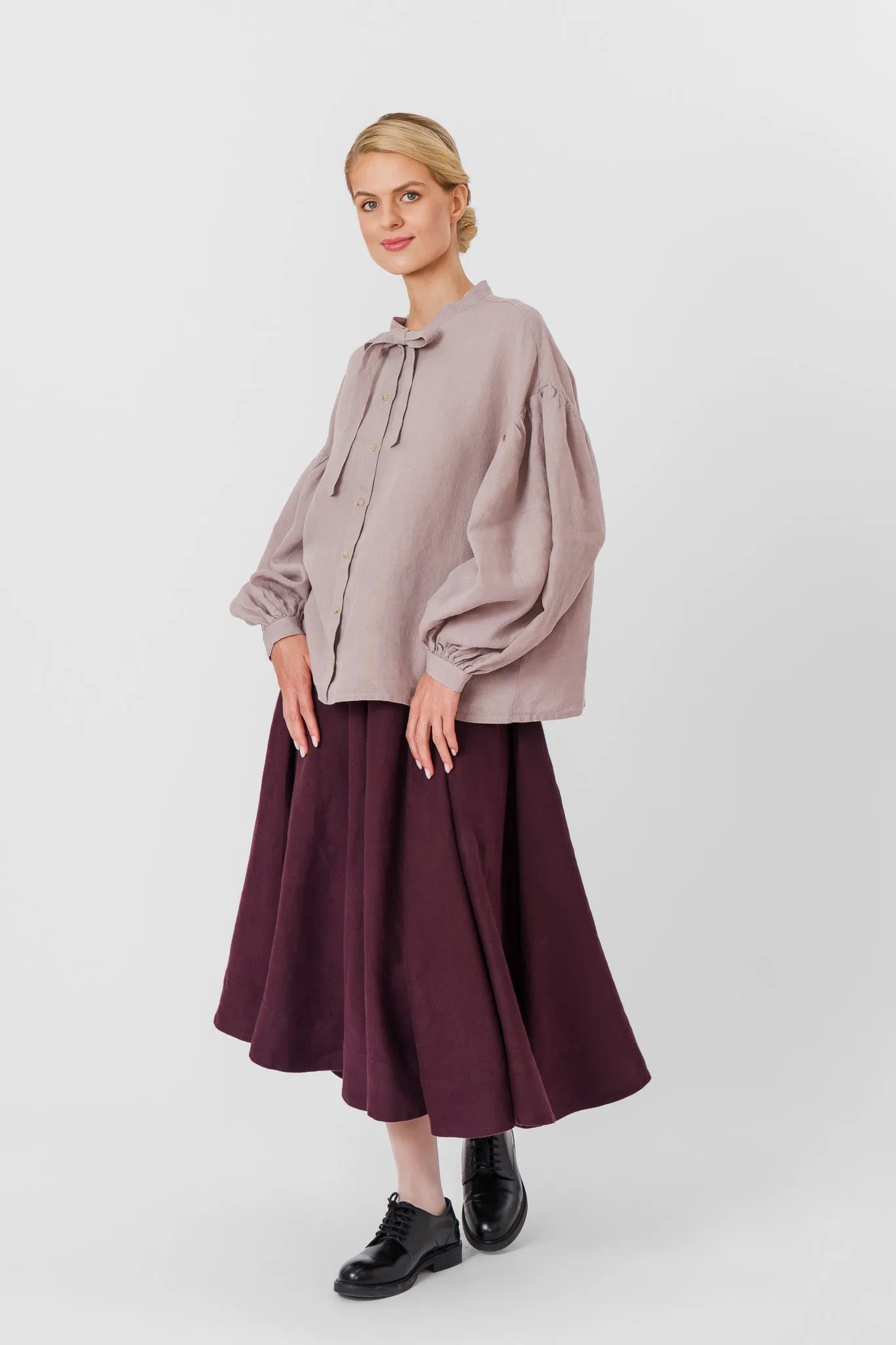 Clementine Shirt, Long Sleeve sold by Son de Flor product image thumbnail 3