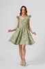 Mini Carmen Dress, Ruffle Sleeve sold by Son de Flor