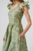 Mini Carmen Dress, Ruffle Sleeve sold by Son de Flor