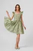 Mini Carmen Dress, Ruffle Sleeve sold by Son de Flor
