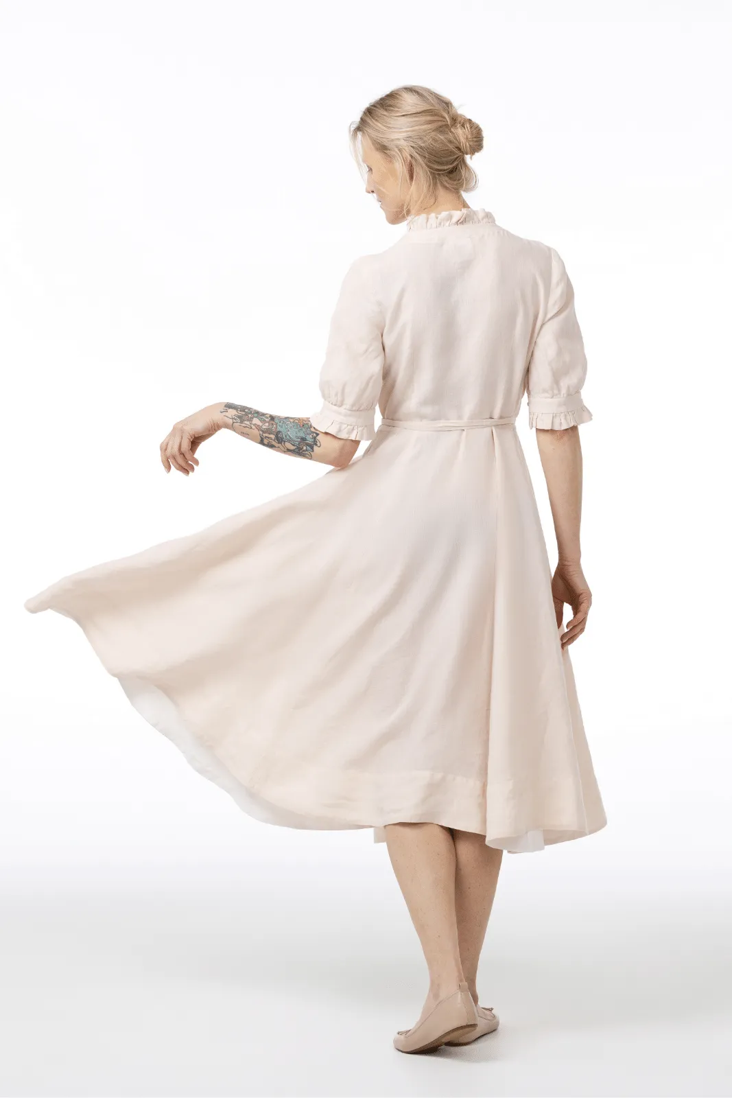 Darcy Dress, Short Sleeve sold by Son de Flor product image thumbnail 3