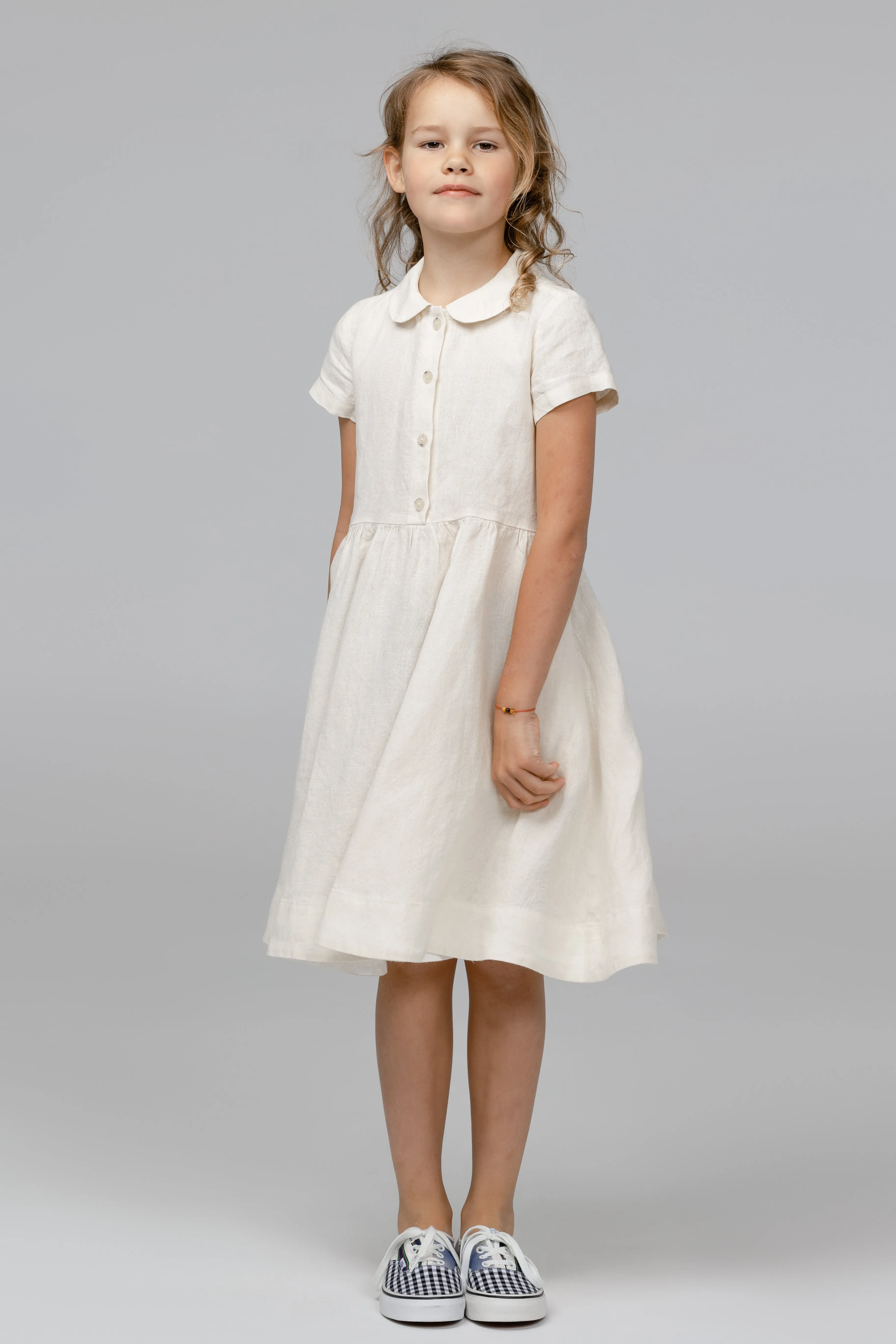 Mini Me Classic Dress, Short Sleeve sold by Son de Flor product image thumbnail 5