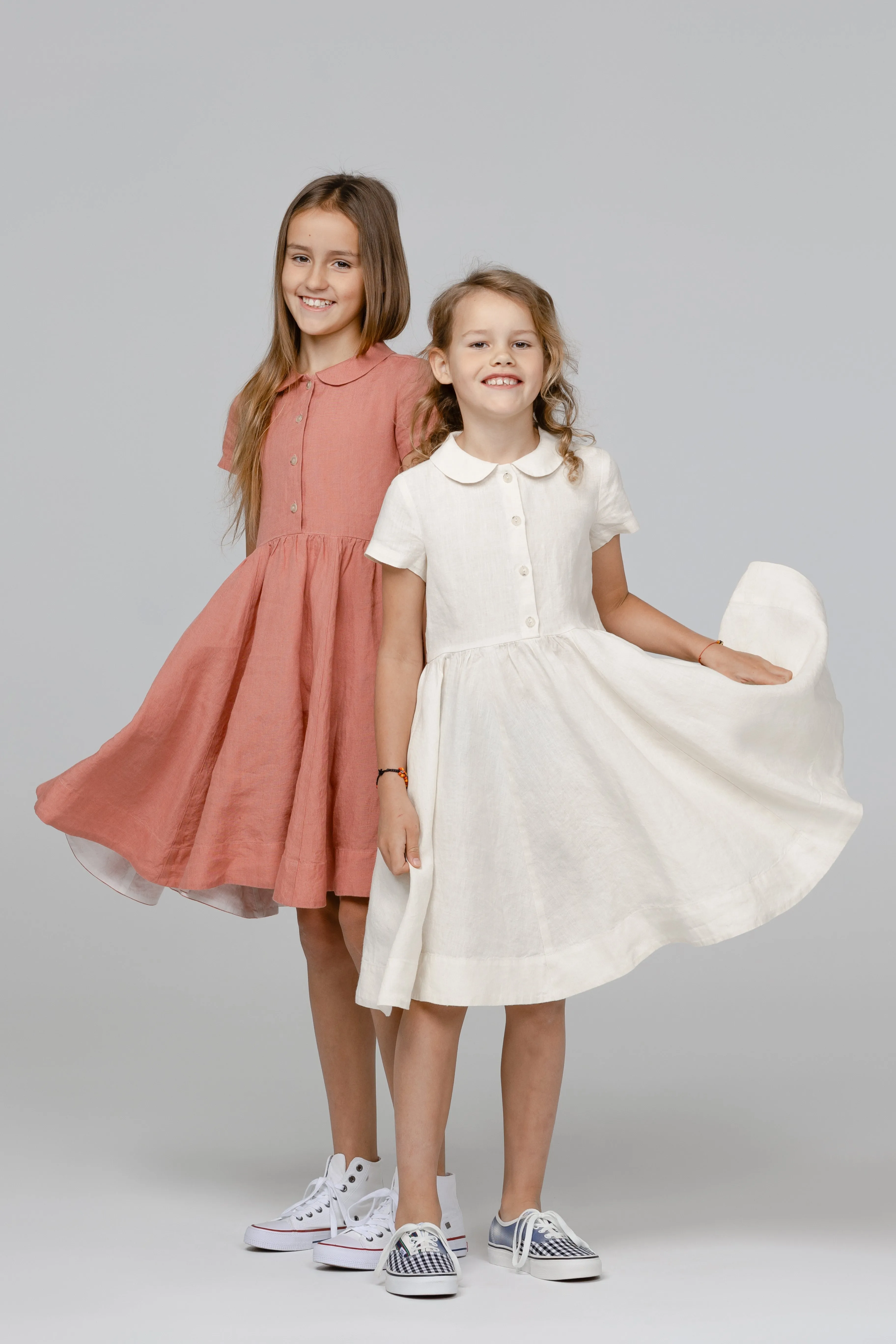 Mini Me Classic Dress, Short Sleeve sold by Son de Flor product image thumbnail 4