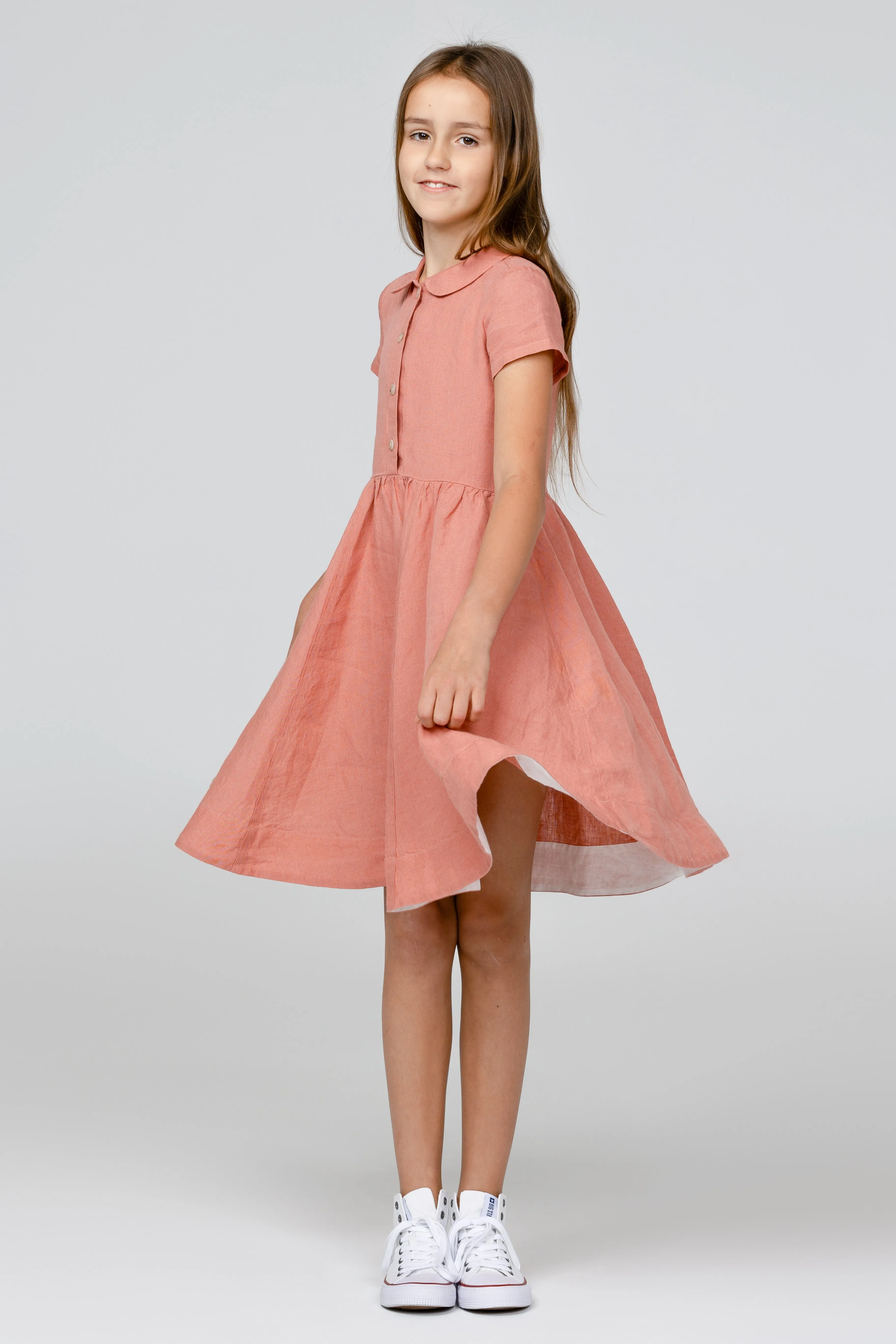 Mini Me Classic Dress, Short Sleeve sold by Son de Flor