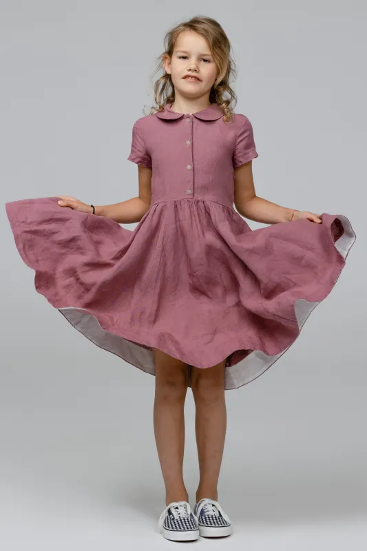 Mini Me Classic Dress, Short Sleeve sold by Son de Flor