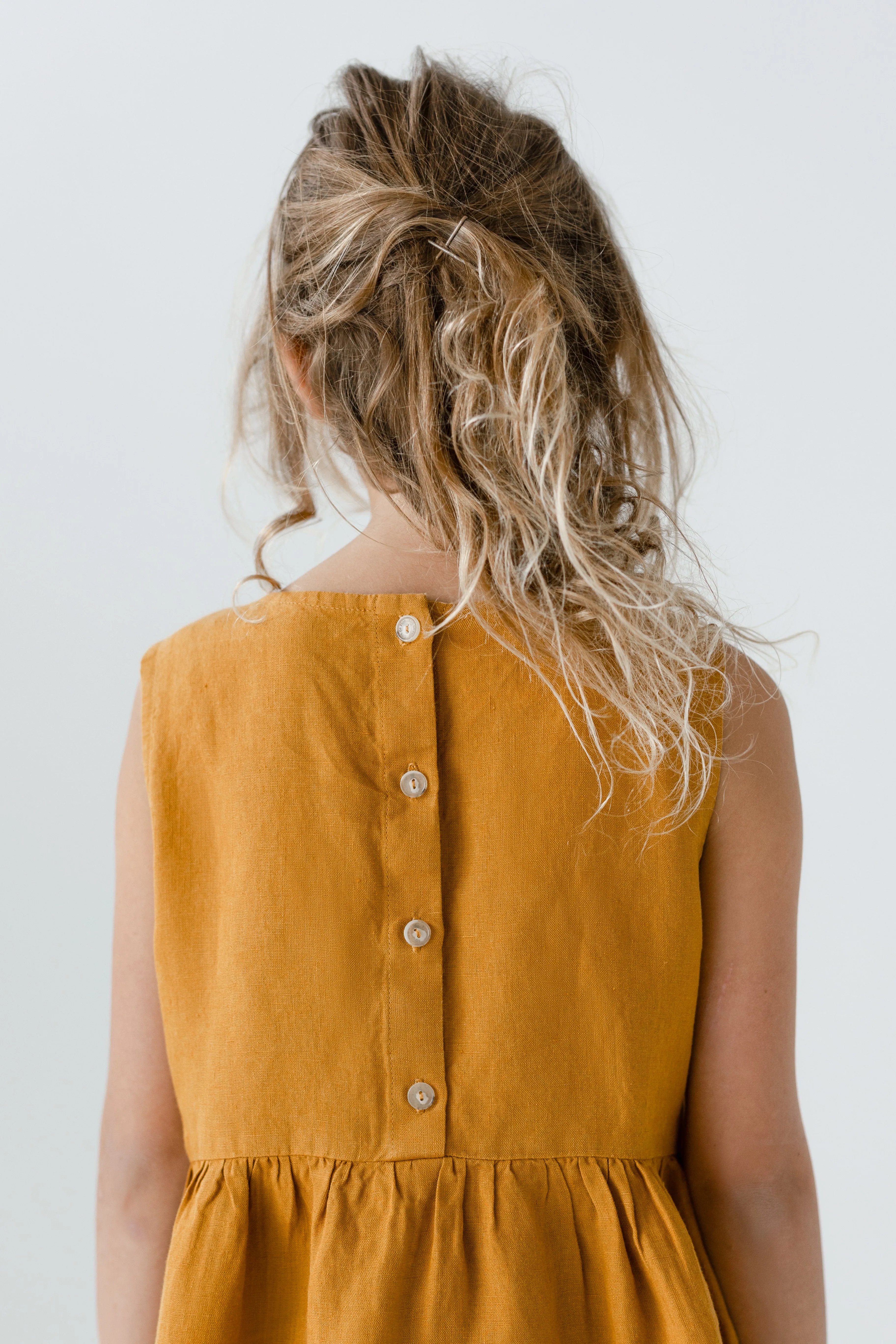 Mini Me Smock Dress, Sleeveless sold by Son de Flor product image thumbnail 3