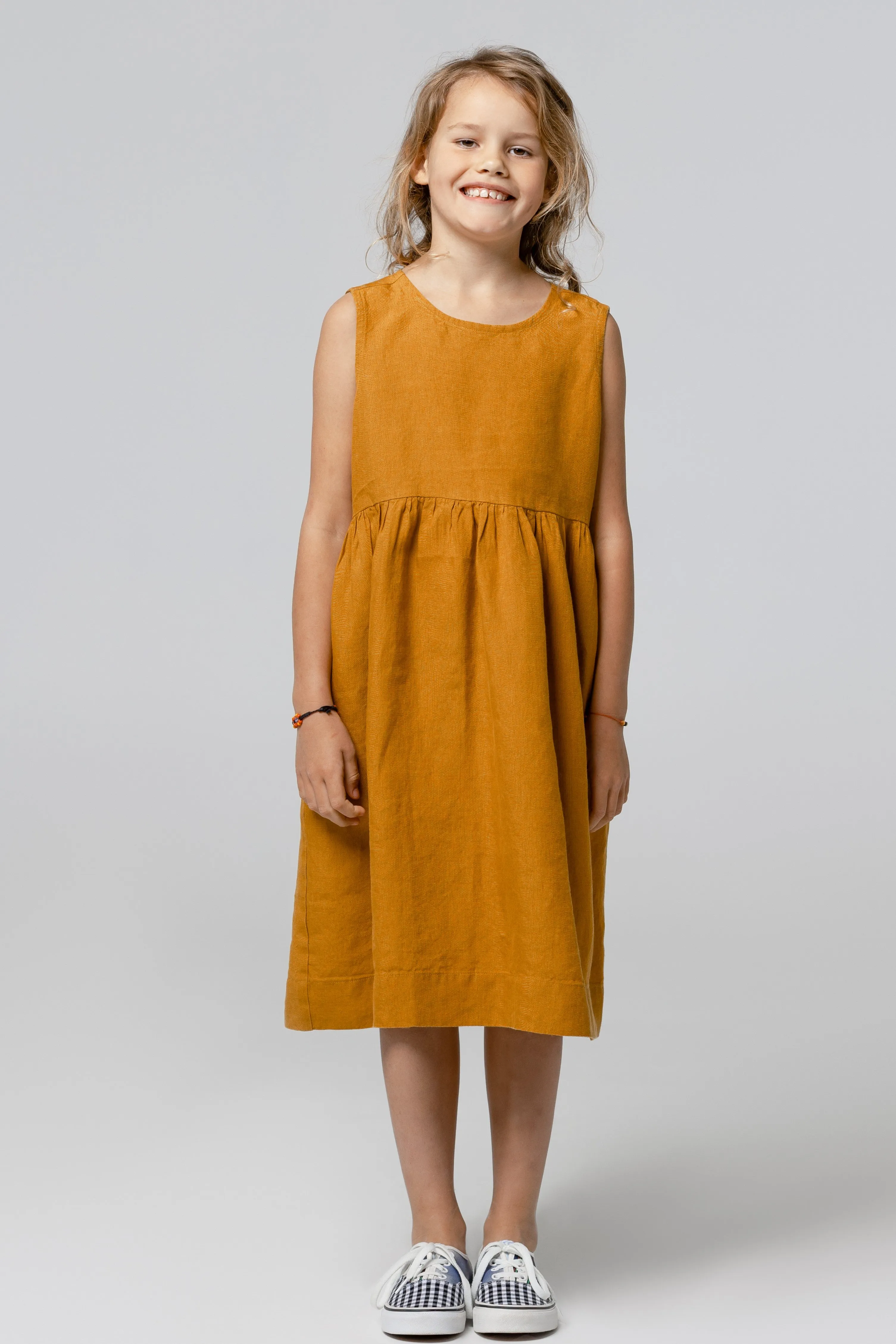 Mini Me Smock Dress, Sleeveless sold by Son de Flor product image thumbnail 2